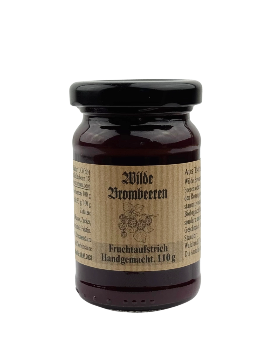 Wilde Brombeere Fruchtaufstrich