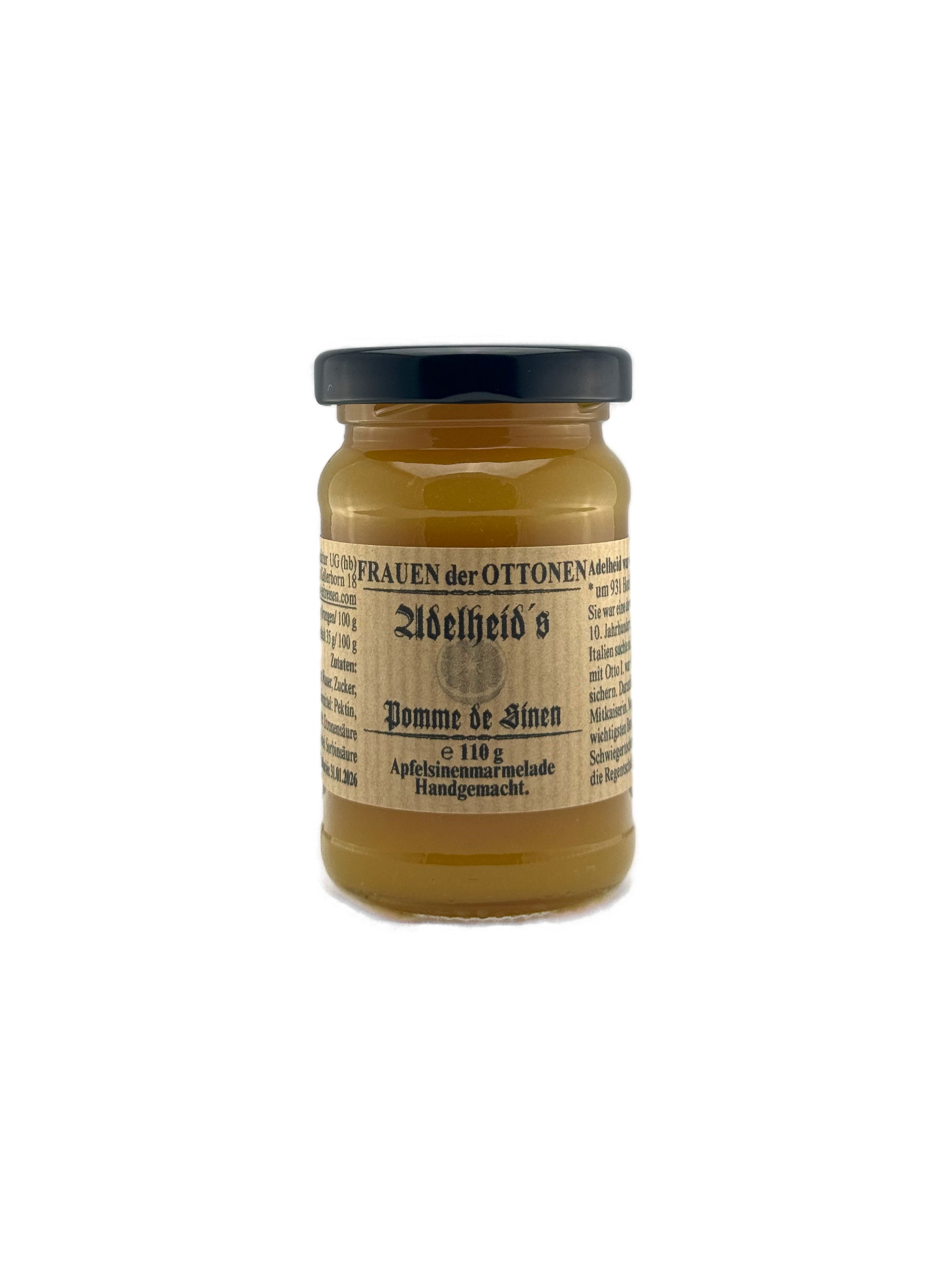 Adelheid's Pomme de Sinen, Handgemachte Apfelsinenmarmelade