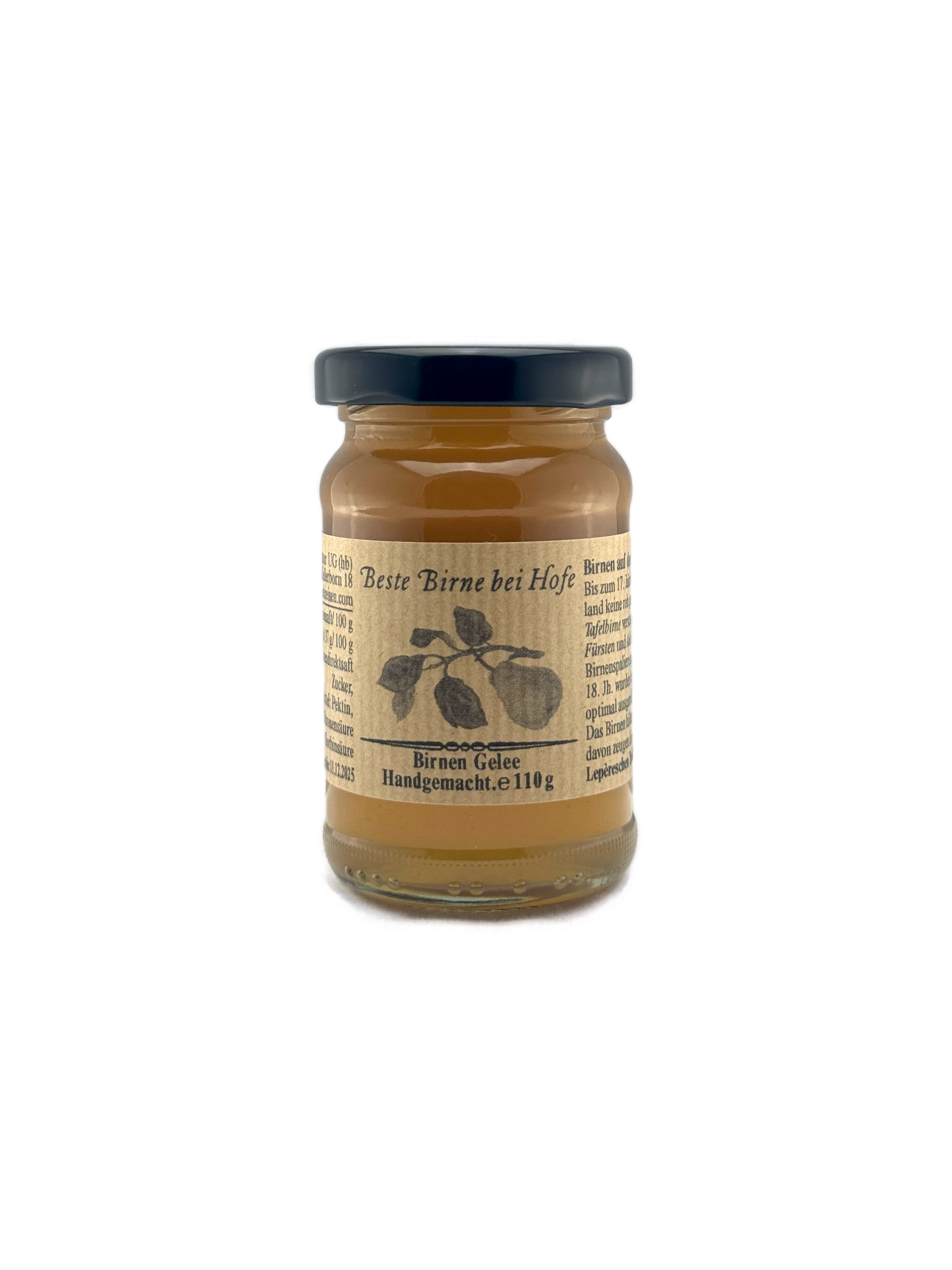 Beste Birne bei Hofe, Handgemachtes Birnen Gelee
