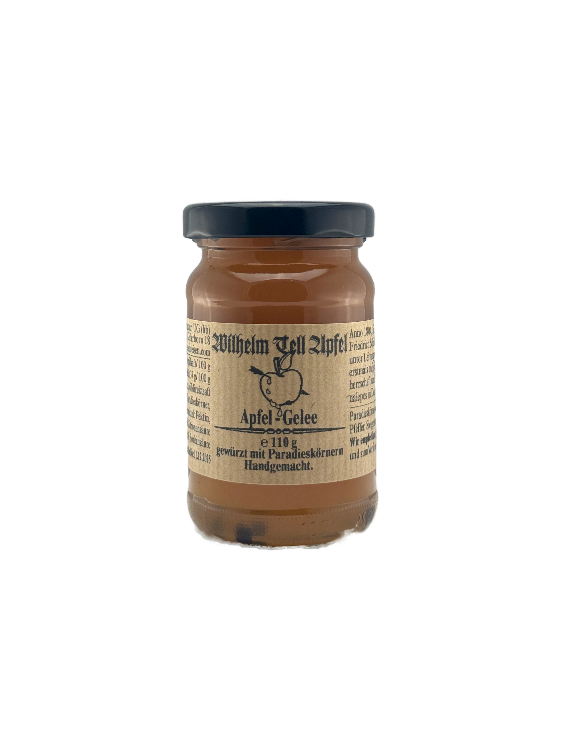 Wilhelm Tell, Handgemachtes Apfel-Gelee