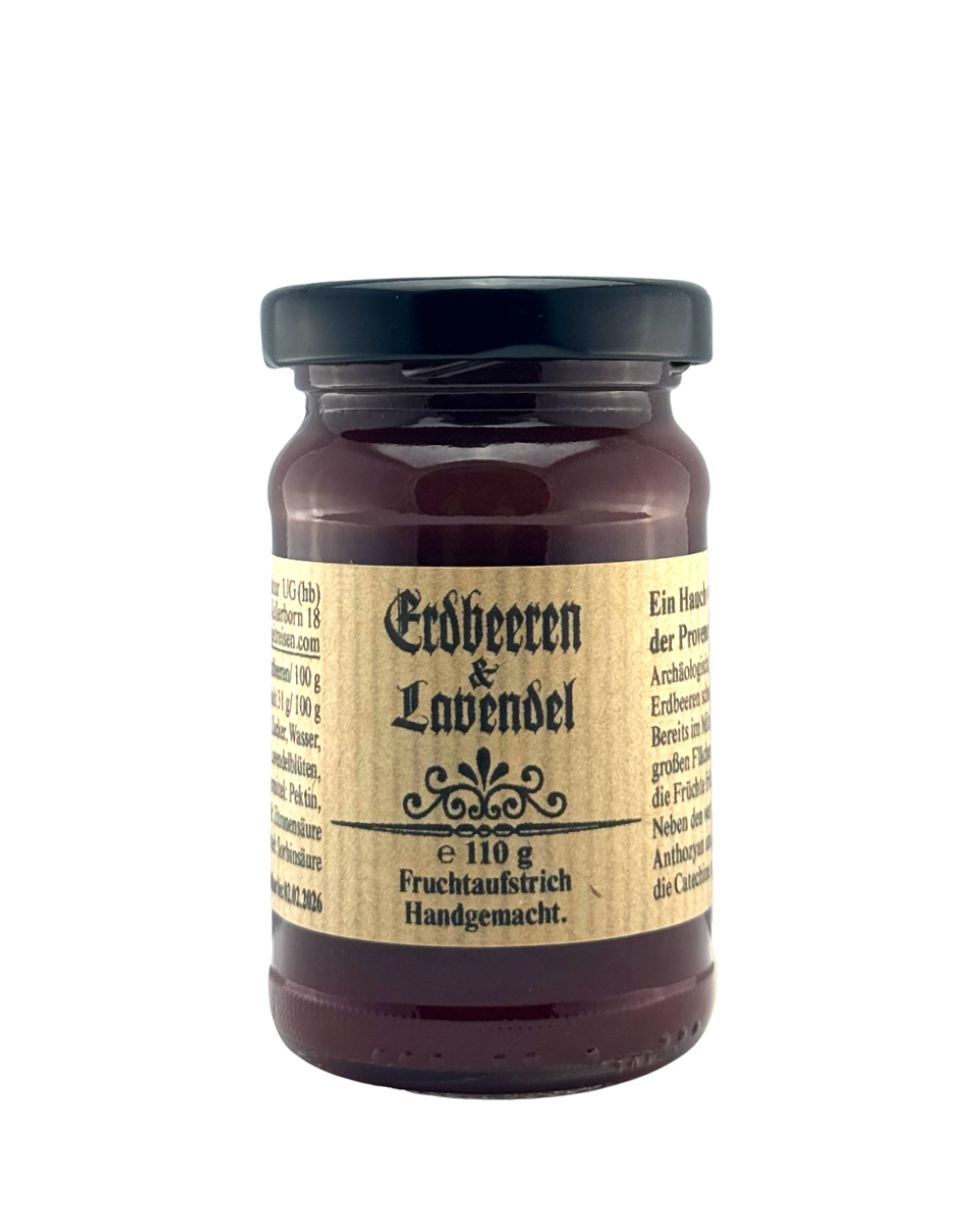 Erdbeeren & Lavendel (Fruchtaufstrich)