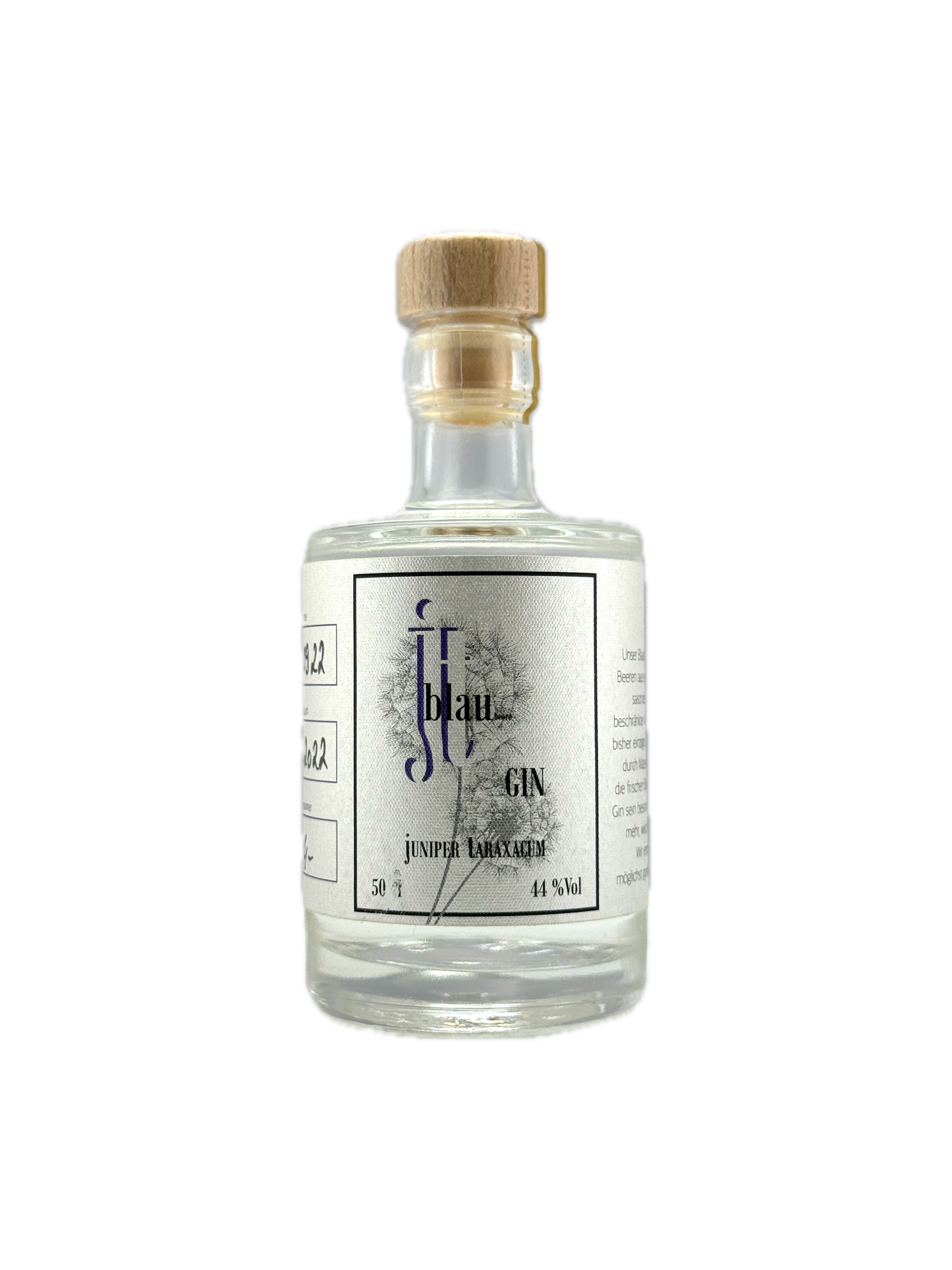 Gin blau, Juniper taraxacum