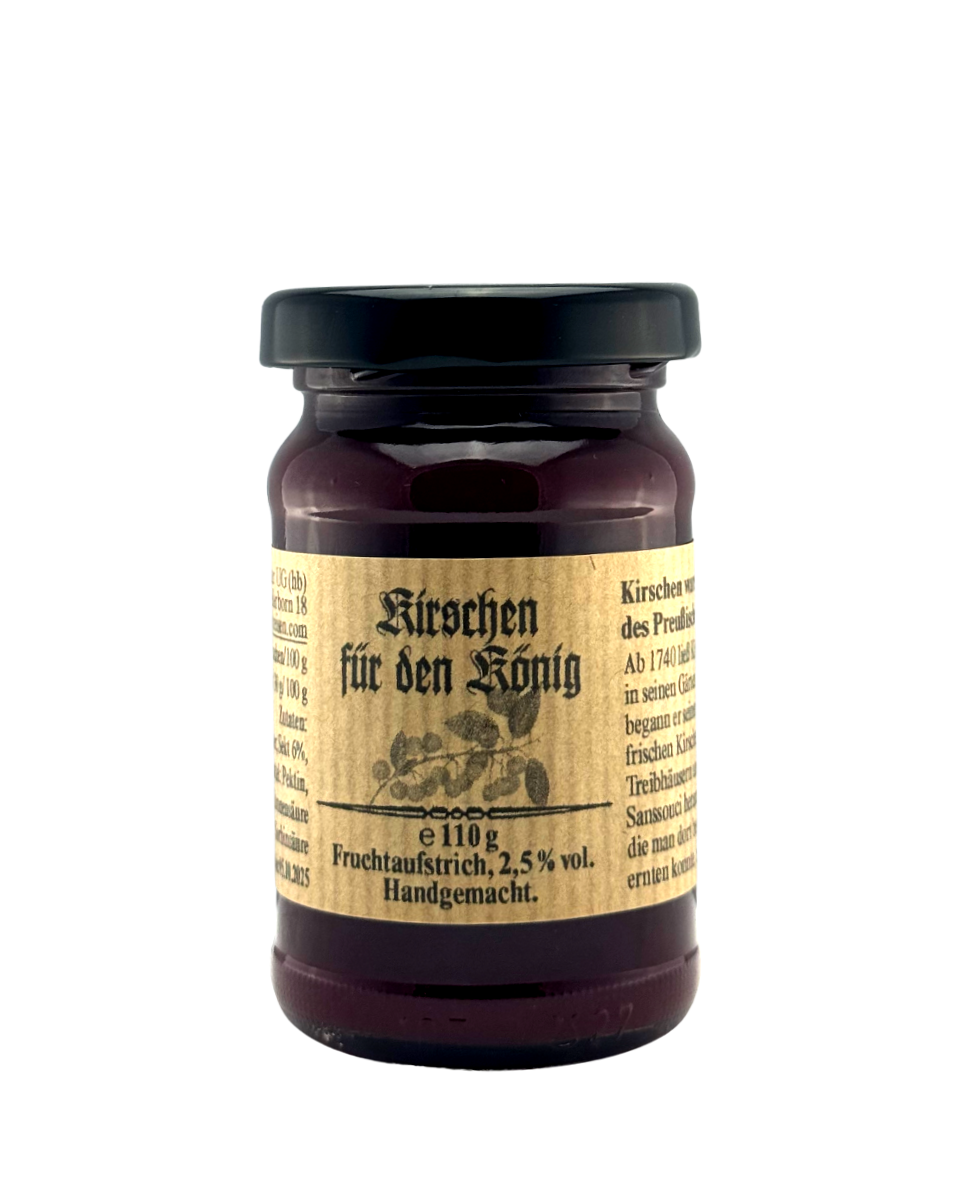 Kirschen für den König (Fruchtaufstrich 2,5% Vol.)