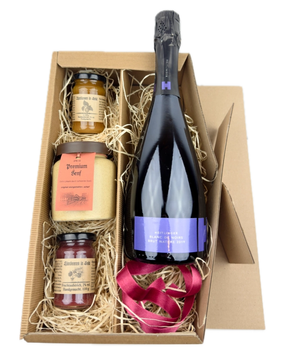 Geschenkpaket „Alles Gute“ – Feinkost und Sekt zu jeder Festlichkeit – Erzeugergemeinschaft Thüringen