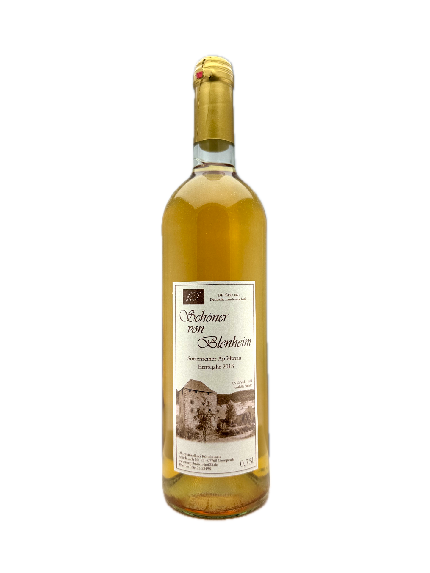 Schöner von Blenheim, Apfelwein Reinstädter Grund
