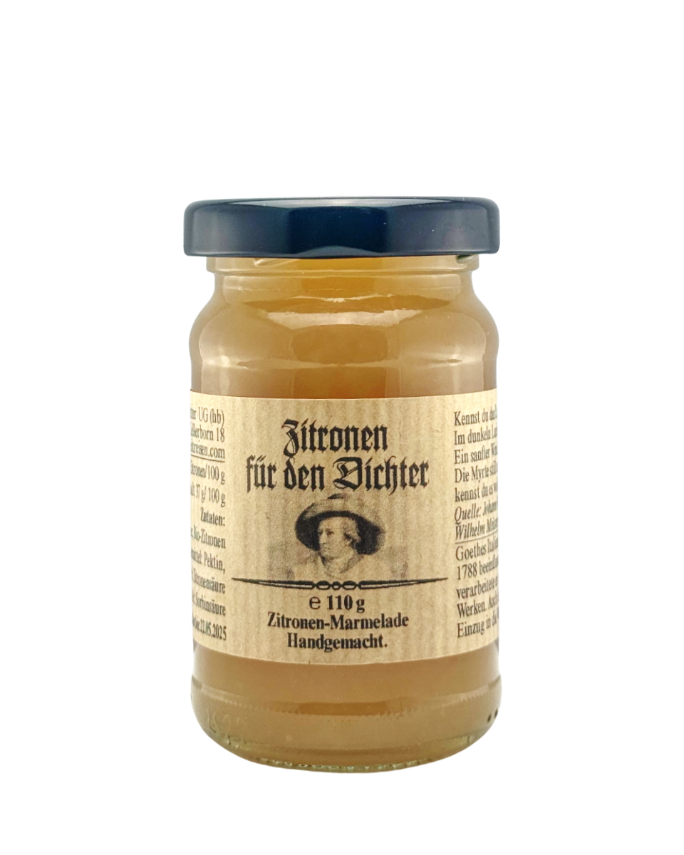 Zitronen für den Dichter (Zitronenmarmelade)