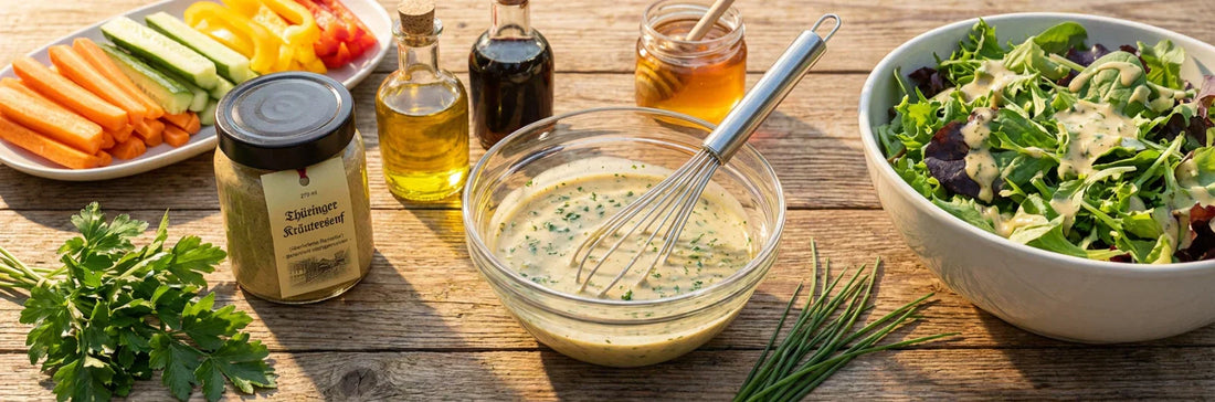 Senf Kräuter Dressing mit Thüringer Kräutersenf
