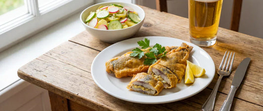 Gebackene Senfheringe Thüringer Art