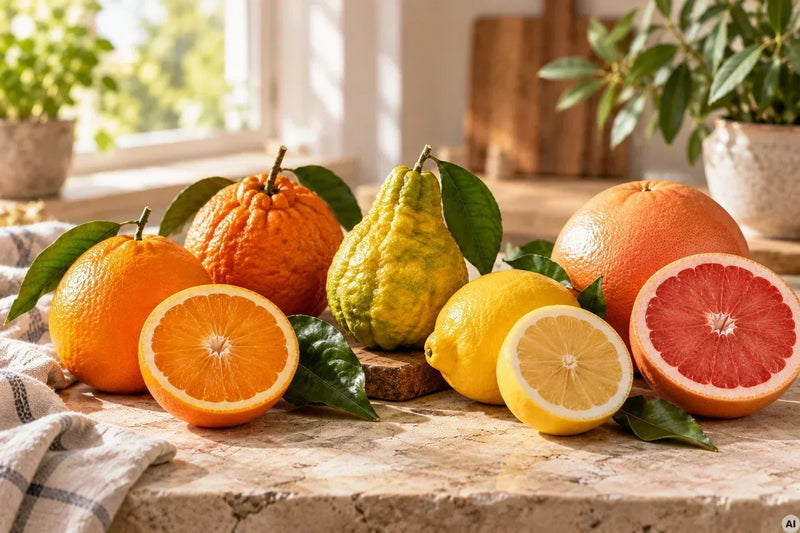 Orange, Pomeranze oder Bergamotte – was ist der Unterschied?