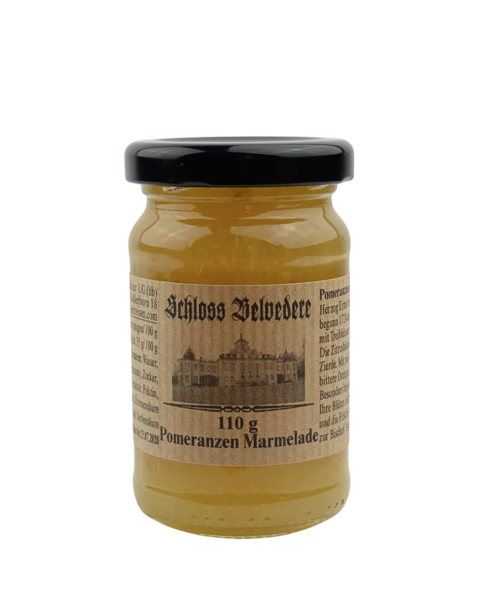 Schloss Belvedere Pomeranzen Marmelade