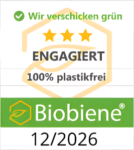 Biobiene 2026 - Nachhaltigkeitssiegel
