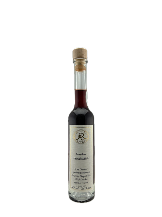 Dresdner Heidelbeerlikör 40 ml (20% Vol.)