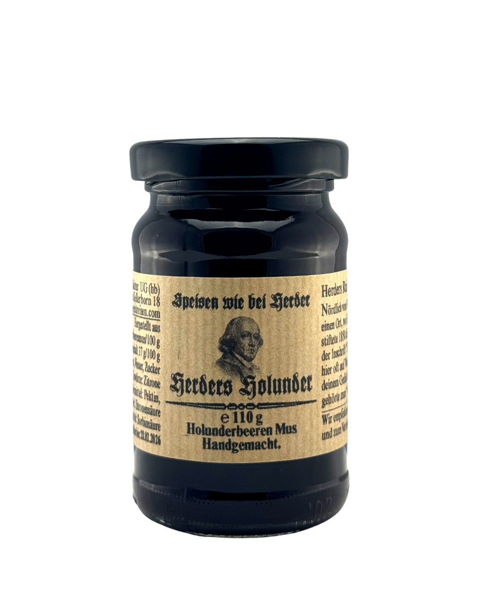 Herders Holunder Mus (Holunderbeeren Mus)