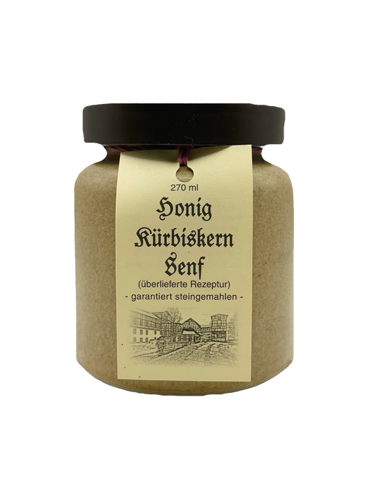 Honig-Kürbiskern-Senf