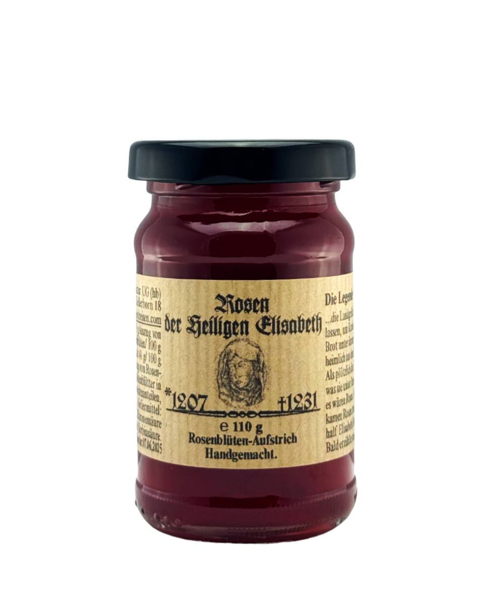 Rosenwunder der Heiligen Elisabeth (Rosenblüten-Aufstrich)