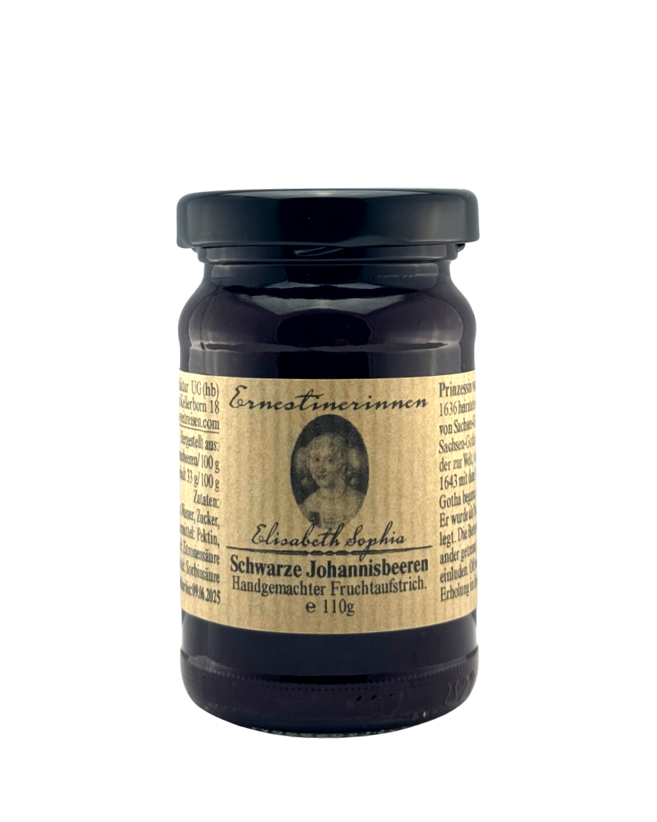"Elisabeth Sophia" Schwarze Johannisbeeren Fruchtaufstrich