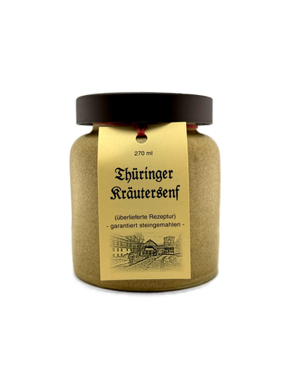 Thüringer Kräutersenf, Senfmühle Kleinhettstedt