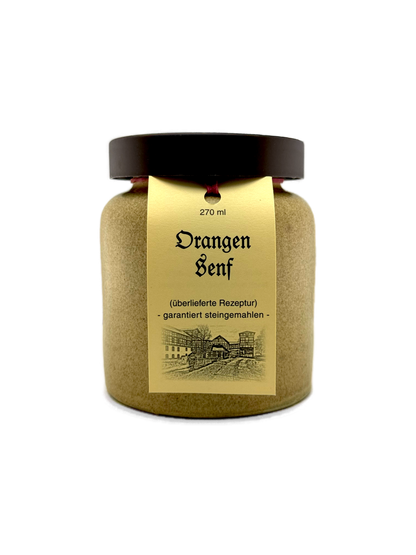 Orangensenf, Senfmühle Kleinhettstedt