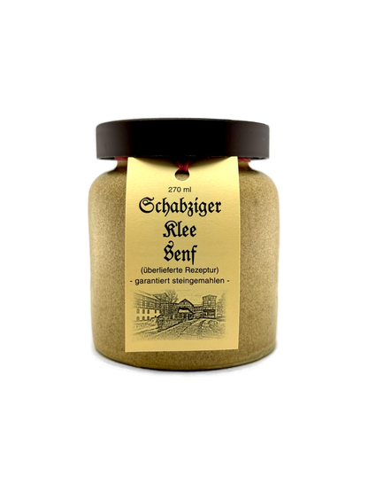 Schabziger Kleesenf, Senfmühle Kleinhettstedt