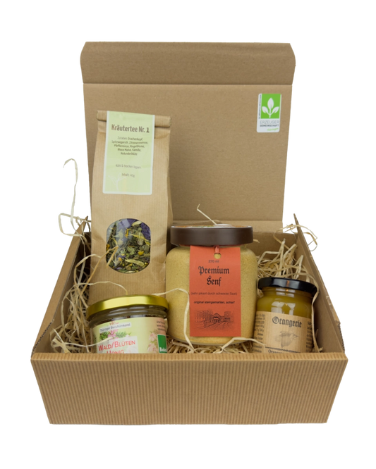 Geschenkpakete mit Feinkost & Spezialitäten